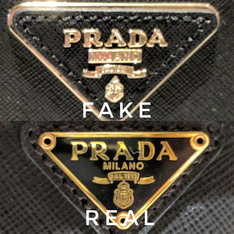 prada fake or real|authentic prada logo.